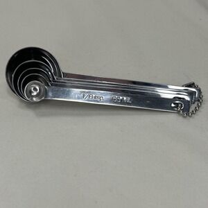 Endurance 18/8 Stainless Steel Measuring Spoons Set of 5 Heavy